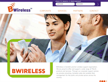 Tablet Screenshot of bwireless.com